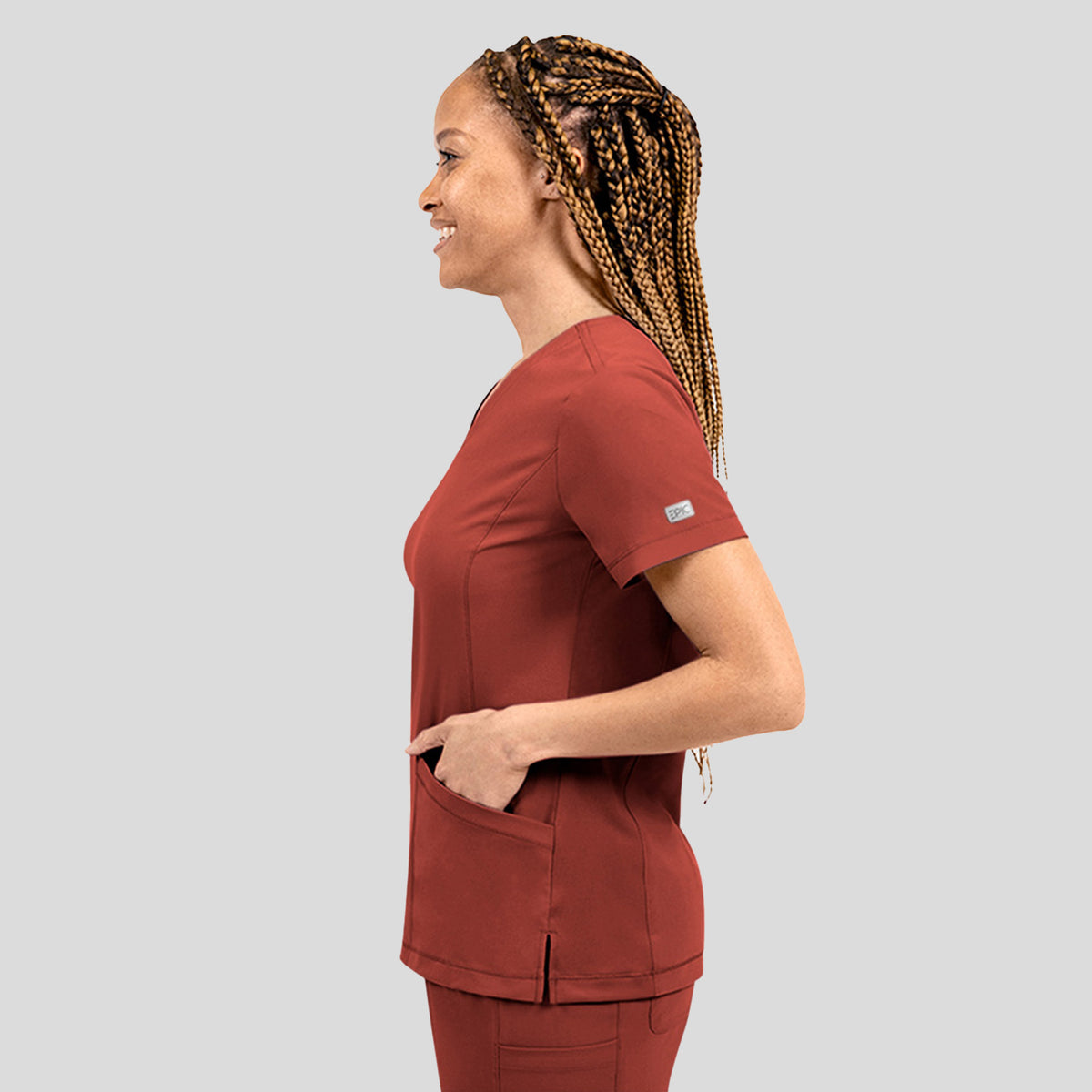 Women's V-Neck Top | Canyon Dust