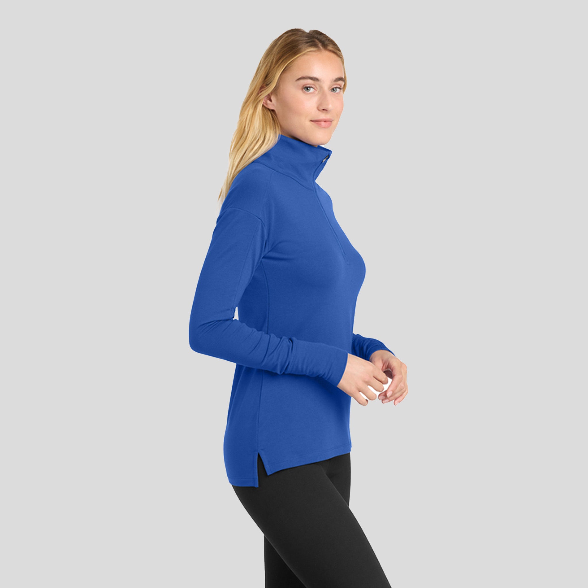 Women's Sport-Wickยฎ Flex Fleece 1/4-Zip | True Royal