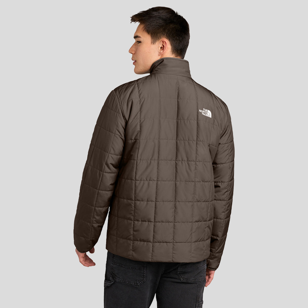 Menβs Iron Drift Quilted Jacket | Smokey Brown