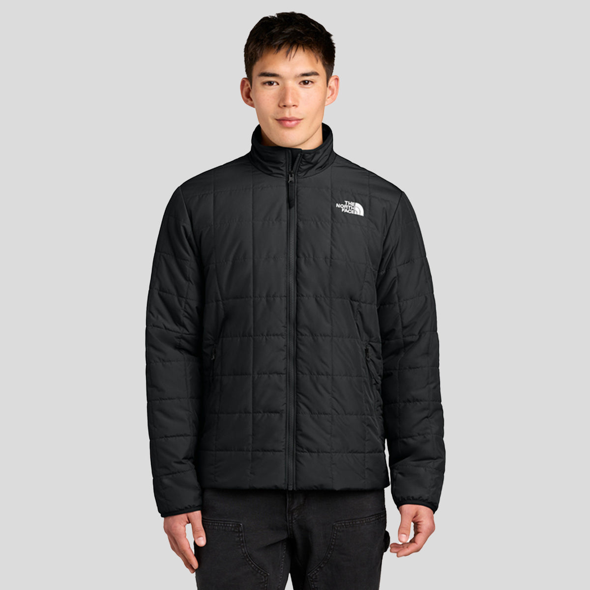 Menβs Iron Drift Quilted Jacket | TNF Black