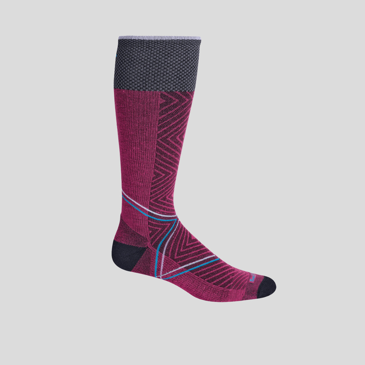 Pulse Knee High Firm Graduated Compression Socks | Magenta