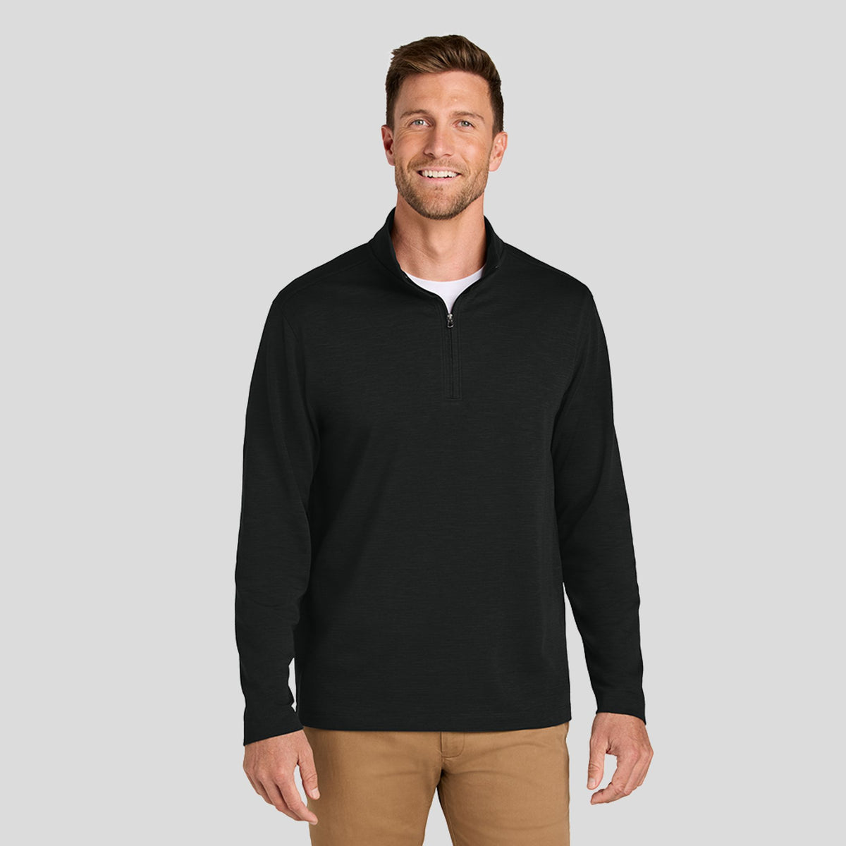 Men's Breakwater 1/4-Zip Pullover | Deep Black