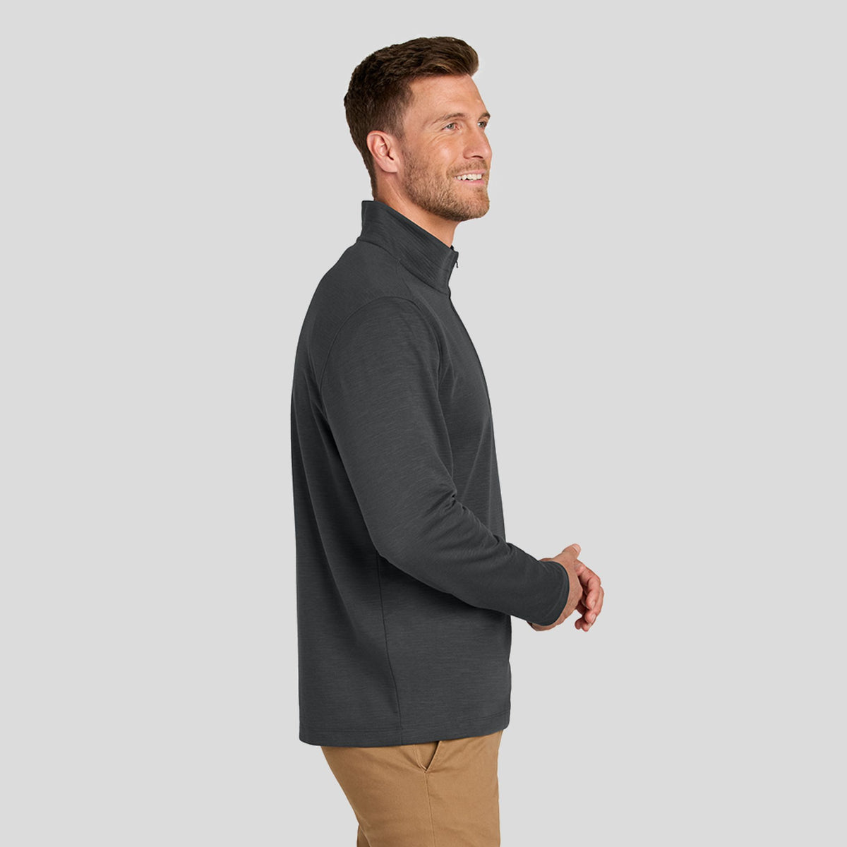Men's Breakwater 1/4-Zip Pullover | Grey Steel