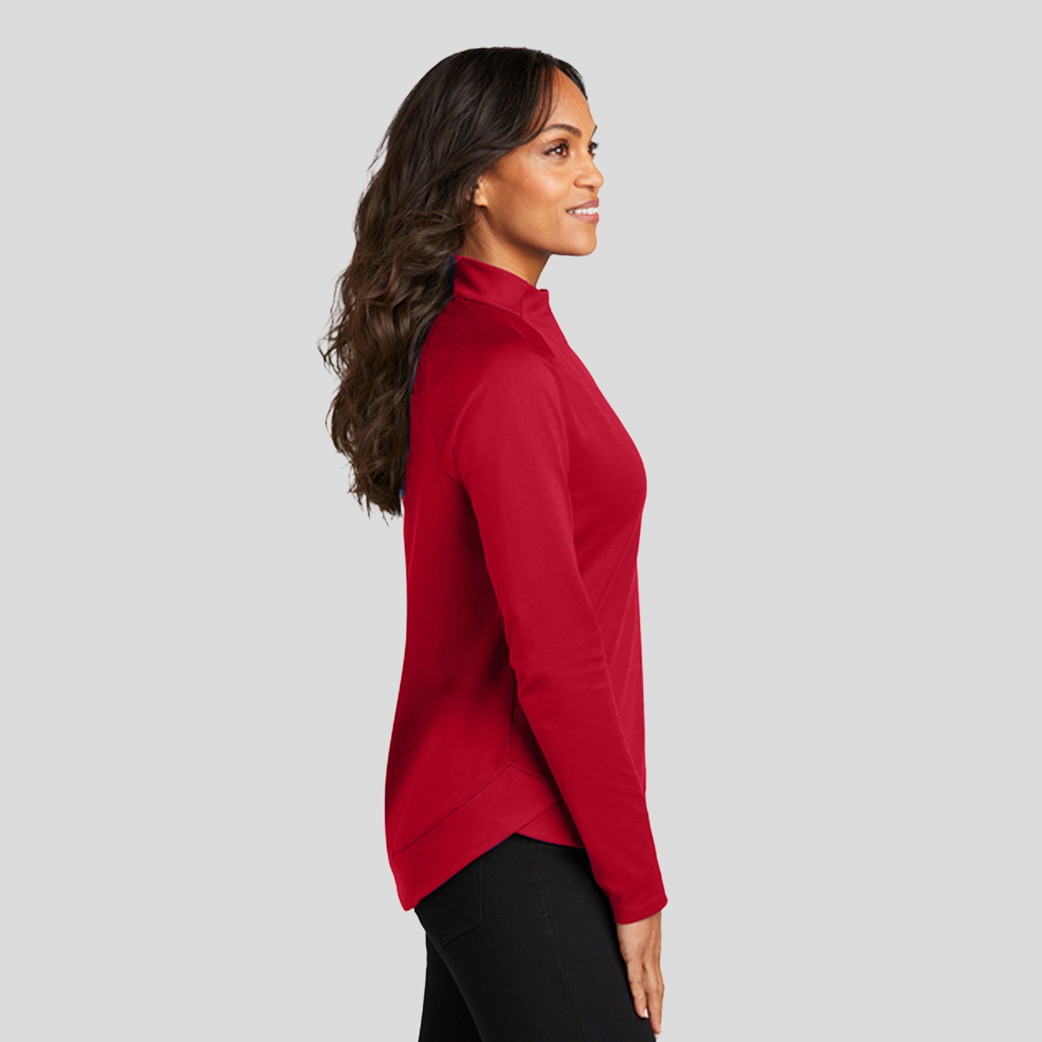 Women's C-FREE® Cypress 1/4-Zip | Rich Red